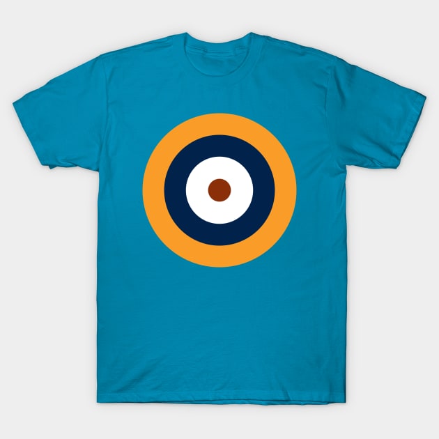 Spitfire Roundel Type A1 (WW2 Era) T-Shirt by Lyvershop